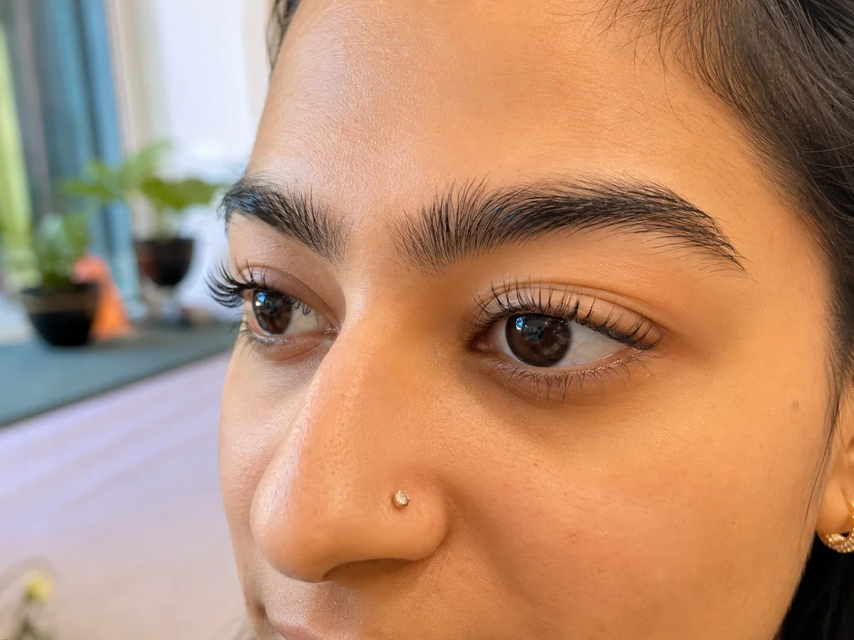 Lash Lift at Pink Petals nail salon