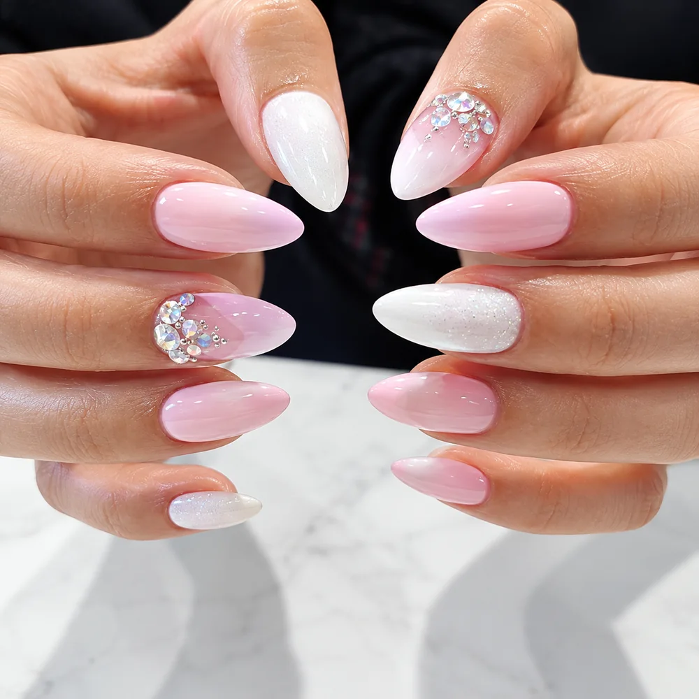 Gel Refill at Pink Petals nail salon