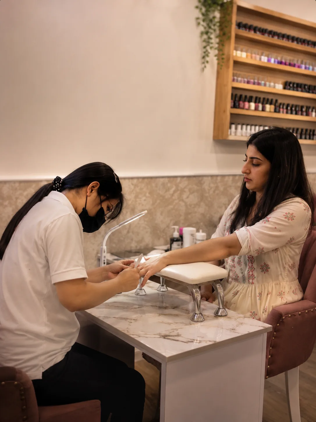Basic Manicure at Pink Petals